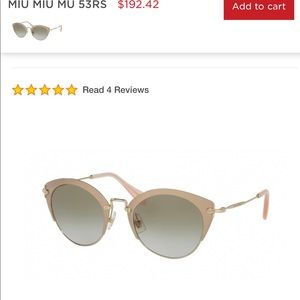 Miu miu sunglasses